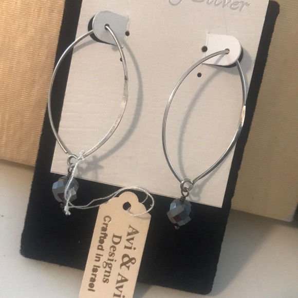 AVI AVI STERLING EARRINGS crafted in Israel